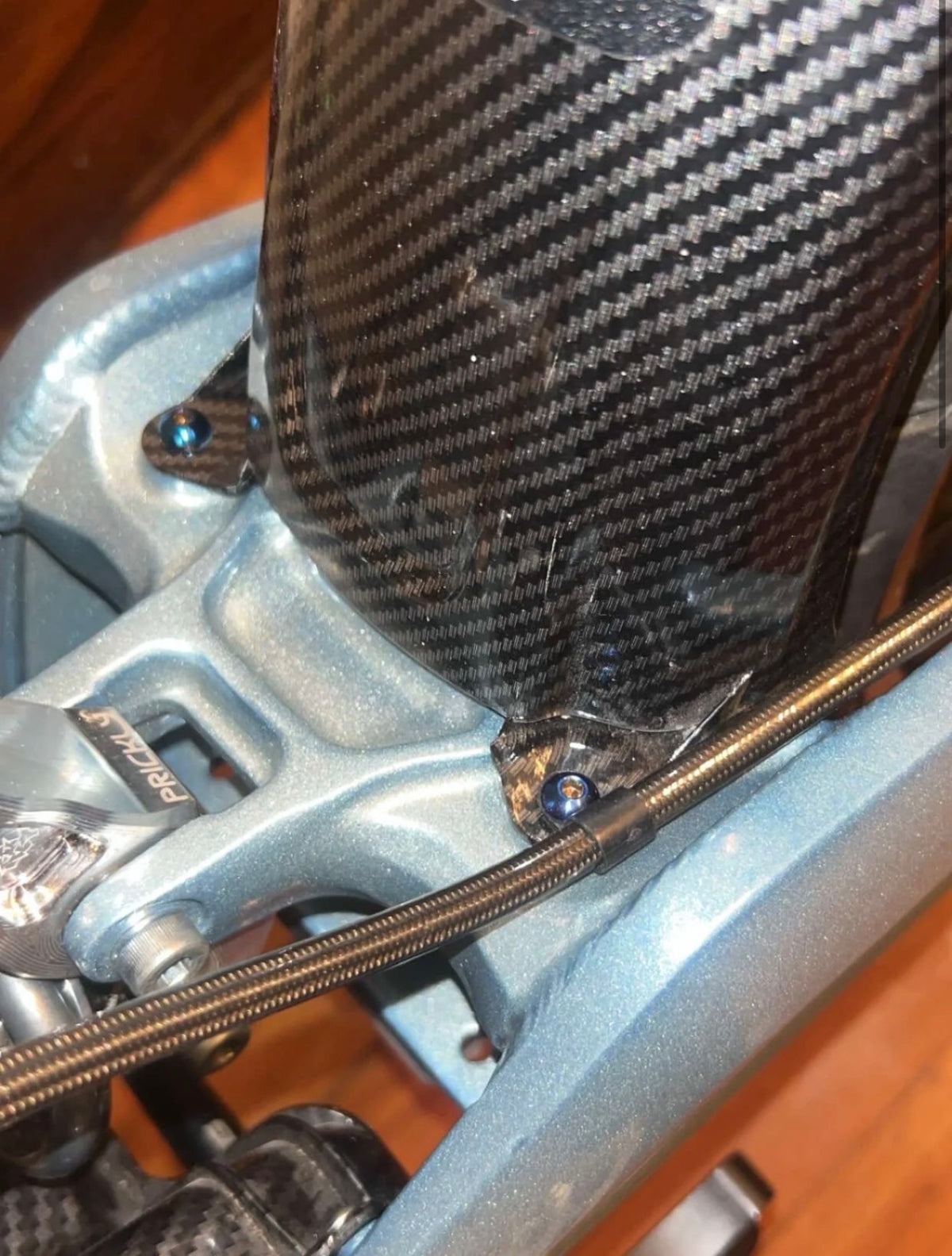 Surron Mud Guard Titanium