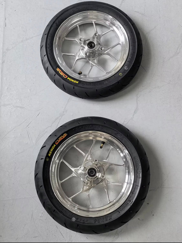 Yozma/Tuttio Chrome Rims  12 inch