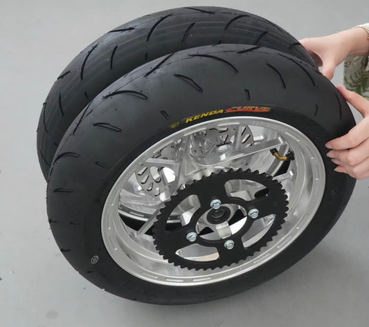 Yozma/Tuttio Chrome Rims  12 inch