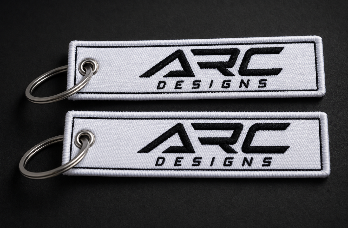 White Arc Deigns Keychains