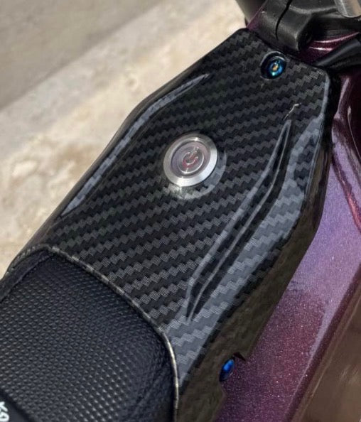 Talaria X3 Ignition Cover titanium