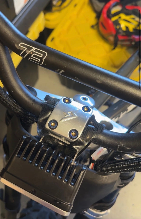 Super 73 bar mount titanium
