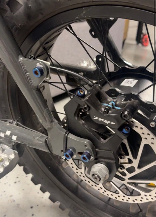 Super 73 Brake Mount Titanium
