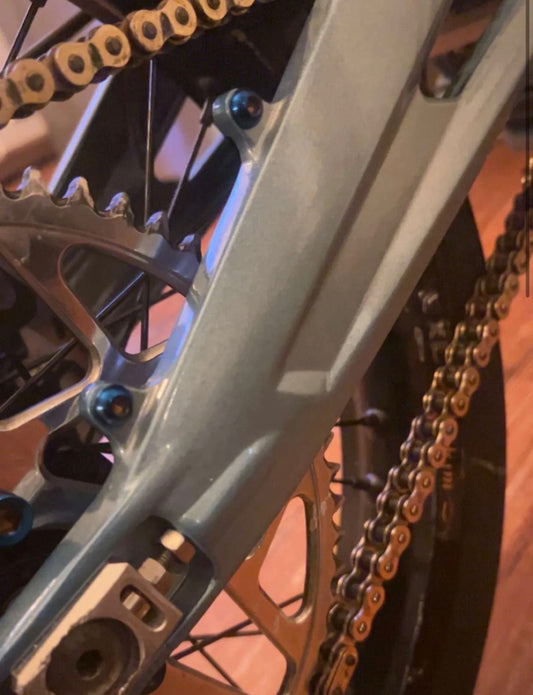 Chain Guard Titanium Bolts