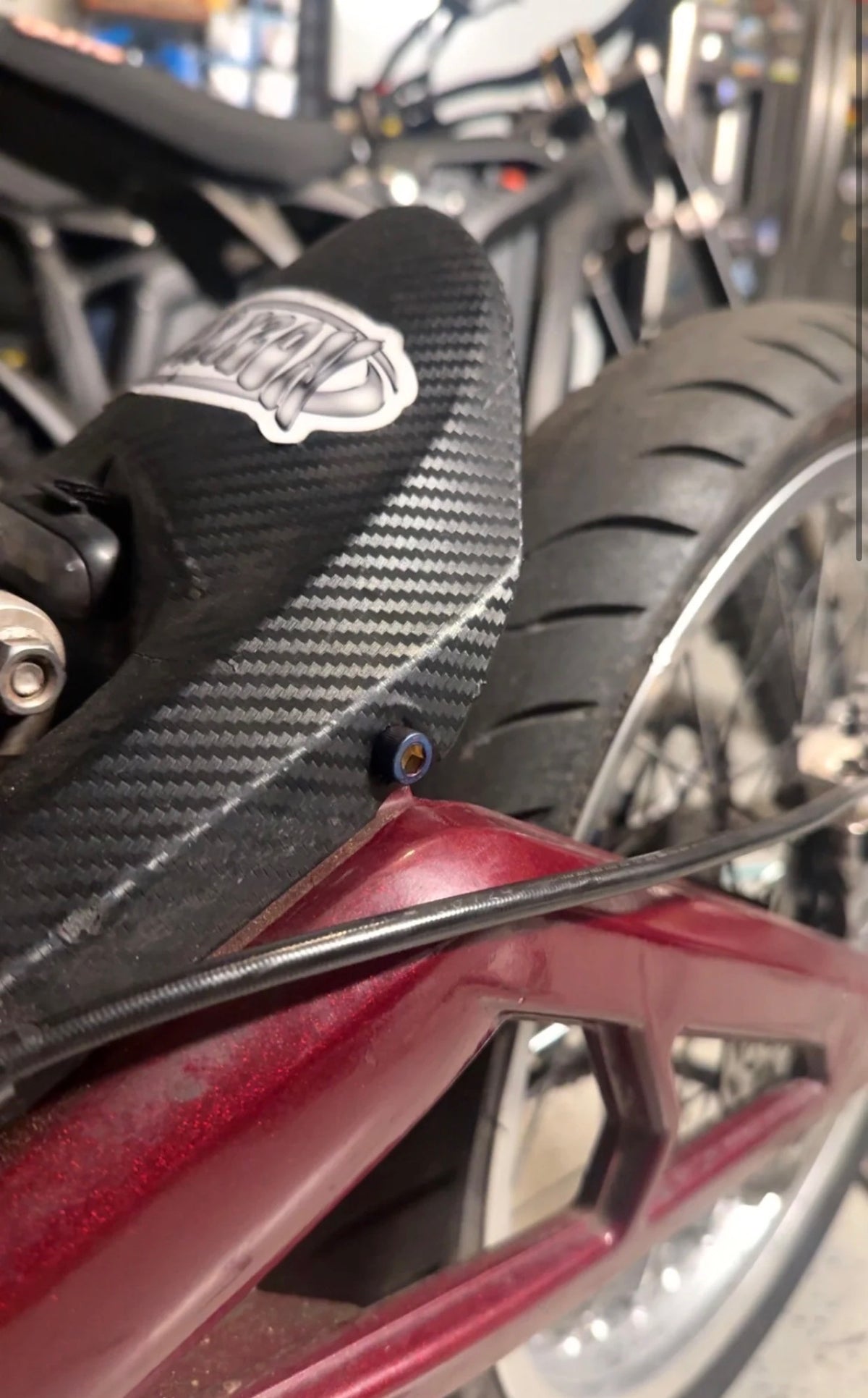 E-Ride Pro Mud-Guard Titanium