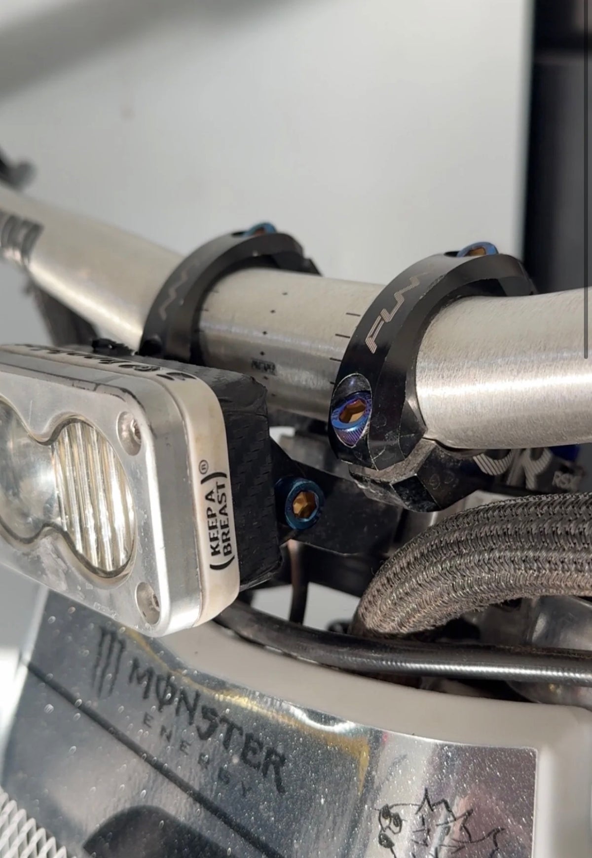 Baja Light Mount Titanium