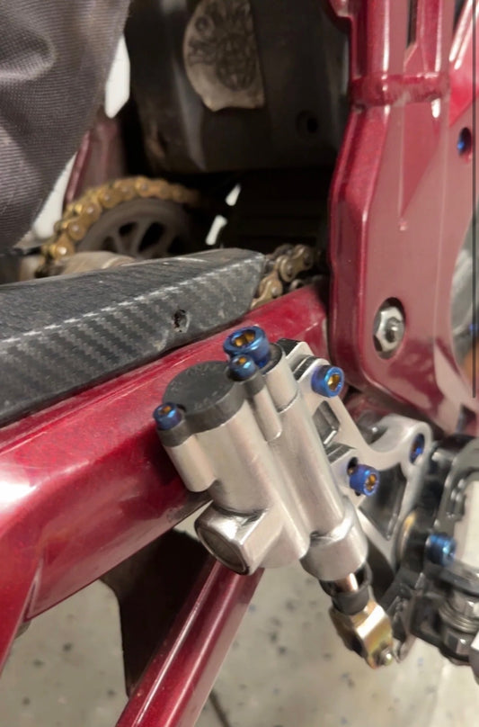 Foot Brake Reservoir Bolts Titanium