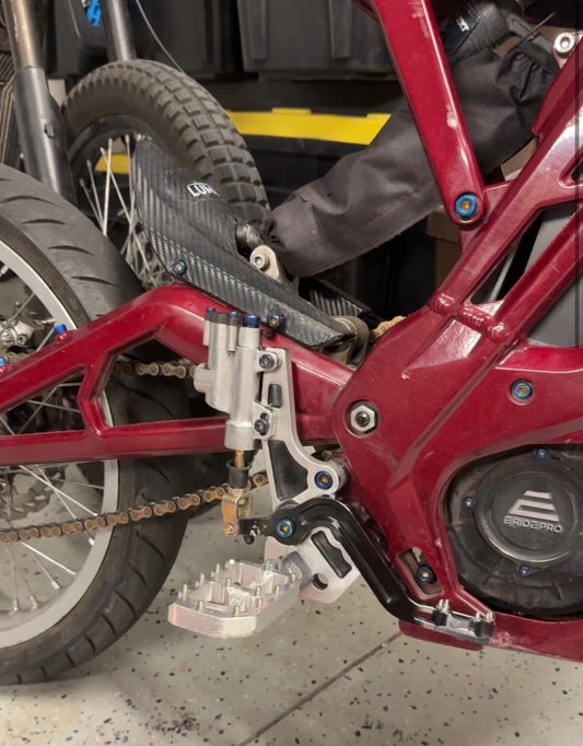 Ultimate Foot Brake Titanium Kit